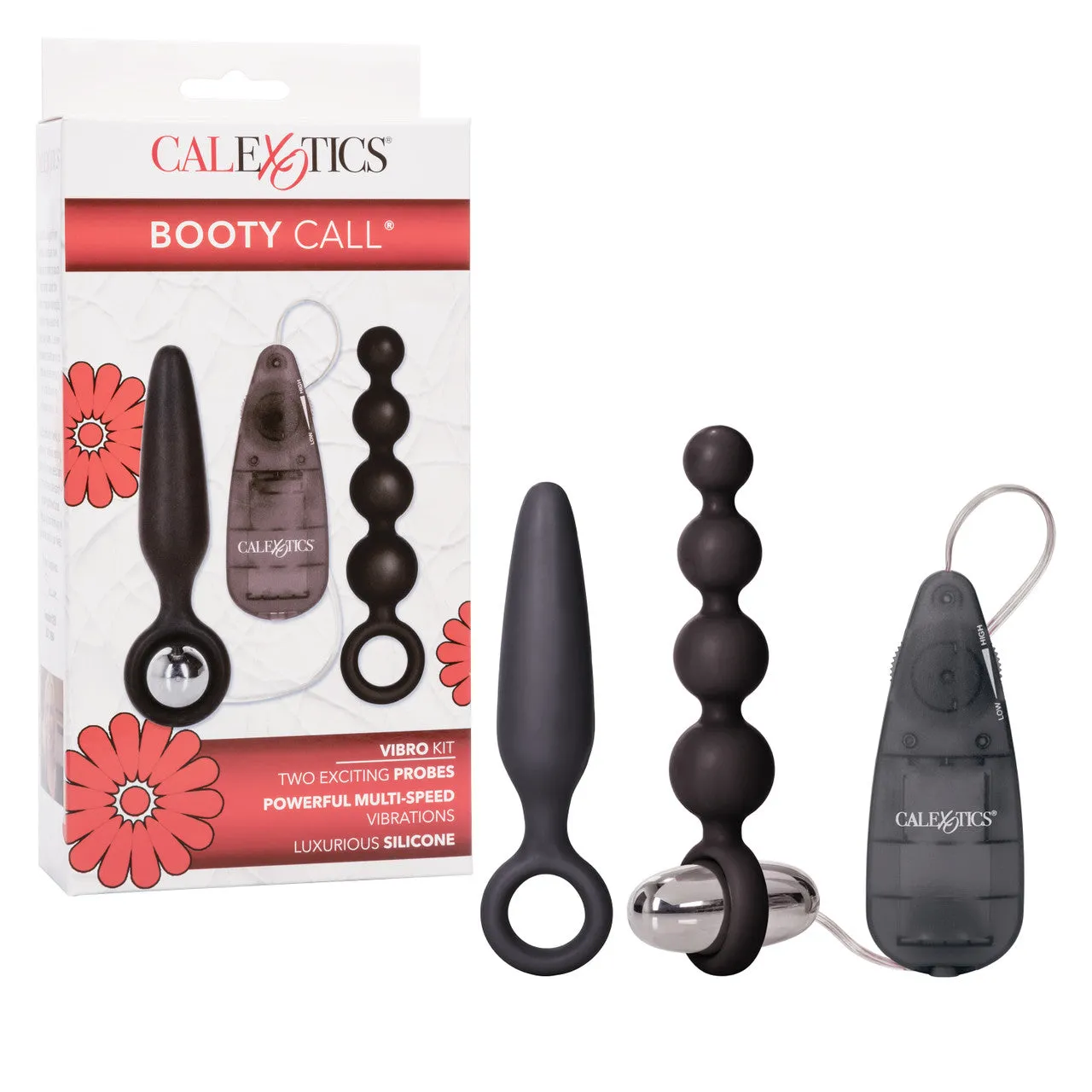 Booty Call Booty Vibro Kit - Black