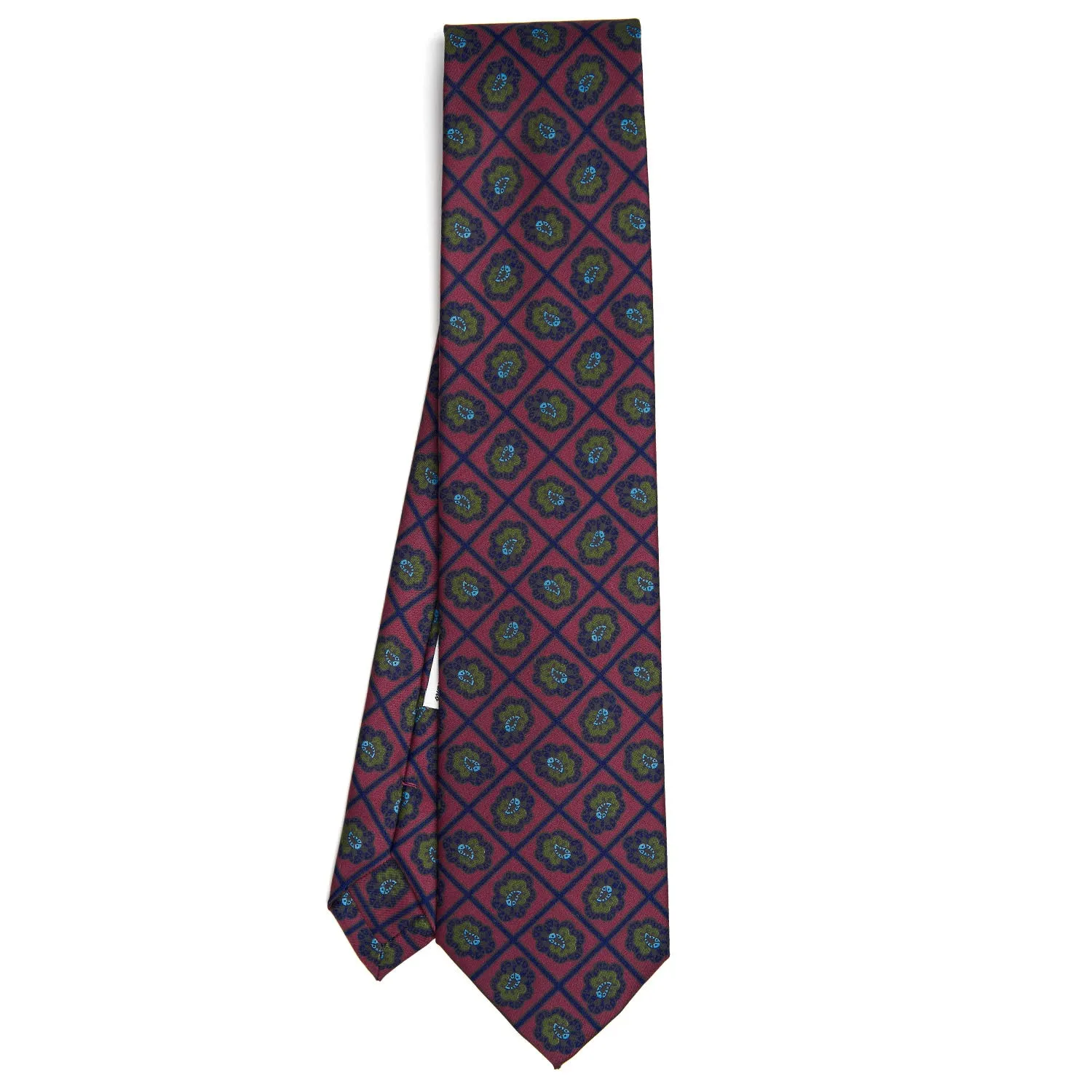 BORDEAUX SILK TIE