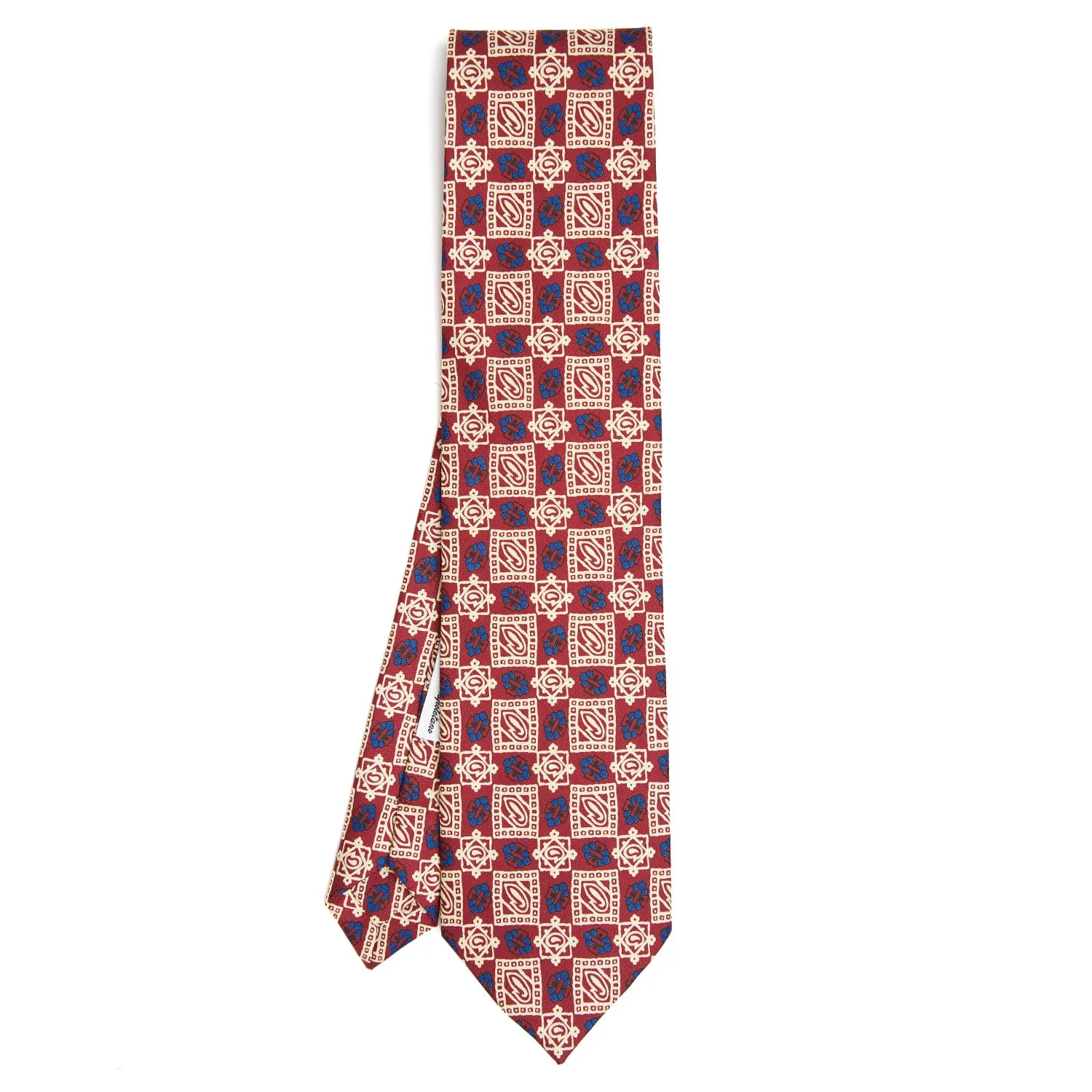 BORDEAUX SILK TIE