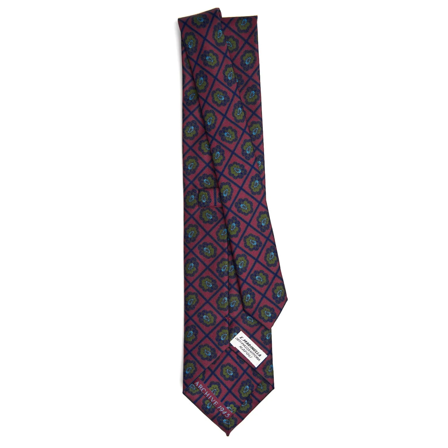 BORDEAUX SILK TIE