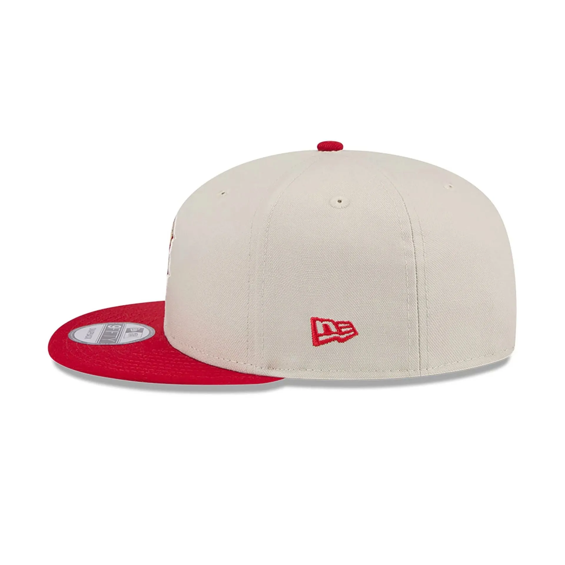 Boston Red Sox Floral Fill Light Beige 9FIFTY Snapback Cap