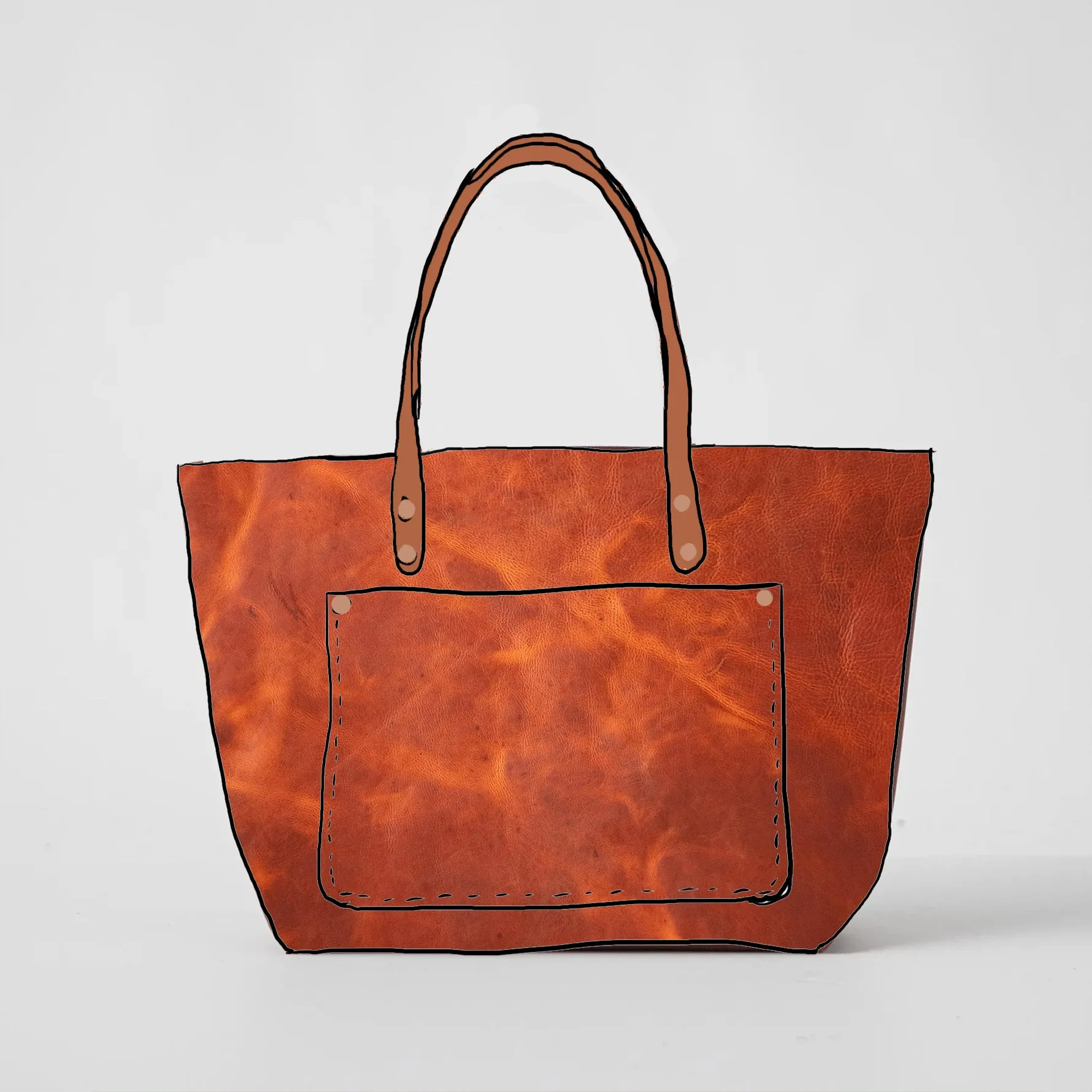 Brick Kodiak Market Tote