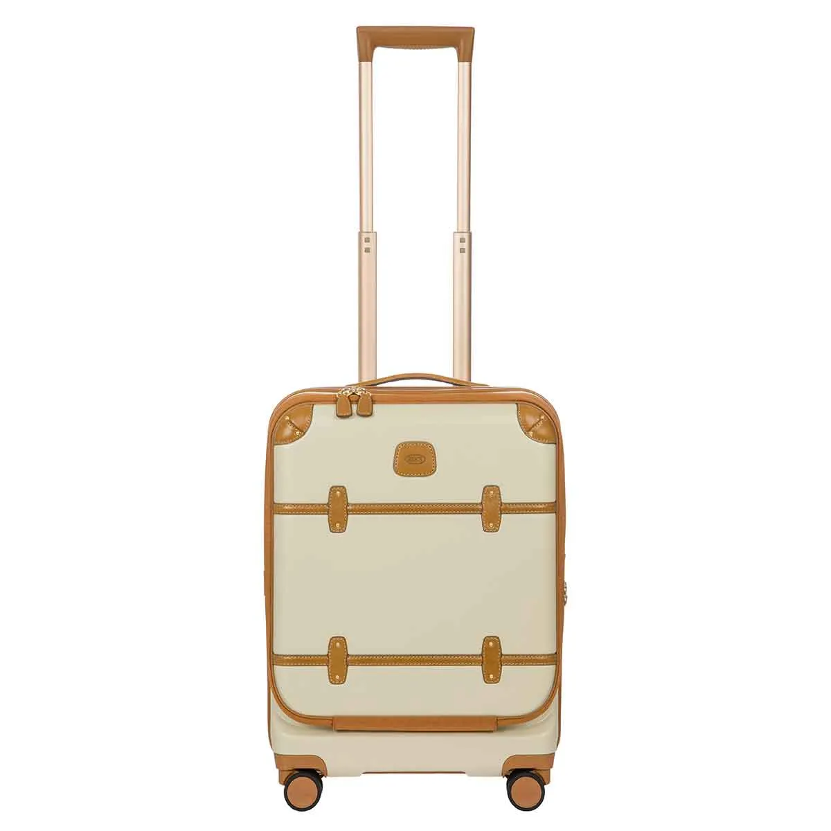 Bric's Bellagio 55cm Carry On Spinner with Front Pocket | Cream