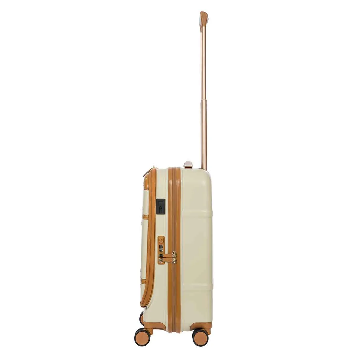 Bric's Bellagio 55cm Carry On Spinner with Front Pocket | Cream