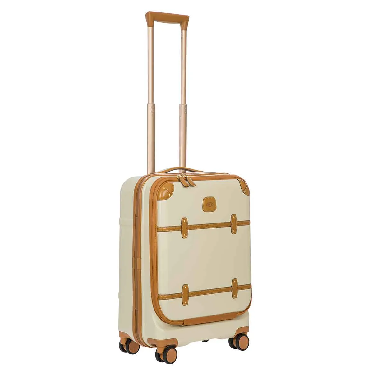 Bric's Bellagio 55cm Carry On Spinner with Front Pocket | Cream