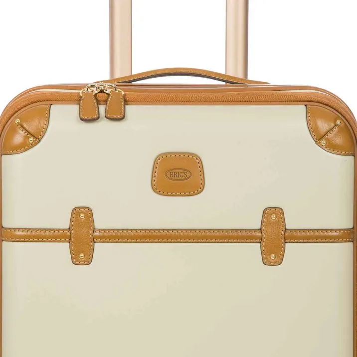 Bric's Bellagio 55cm Carry On Spinner with Front Pocket | Cream