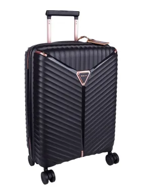 Cellini Allure Hardshell 4 Wheel Cabin Trolley | Black