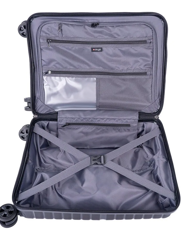 Cellini Biz Soft Front Trolley Carry-On Business Case | Black