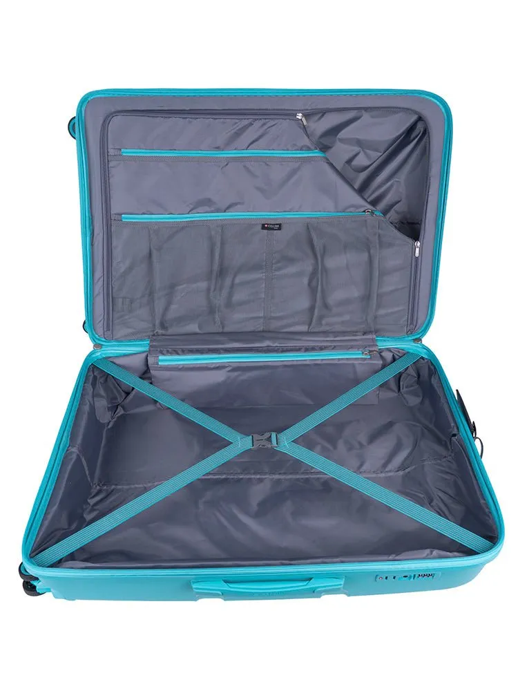 Cellini Cruze Large 4 Wheel Trolley Case |  Blue