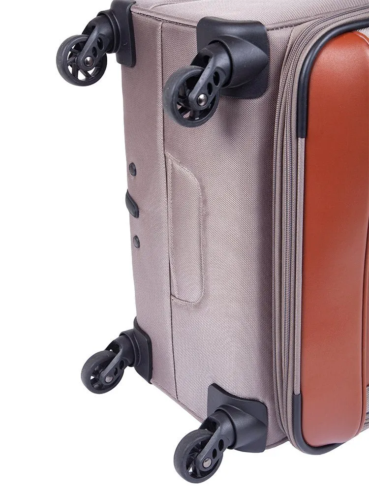 Cellini Monte Carlo 690Mm 4 Wheel Trolley Case | Mink