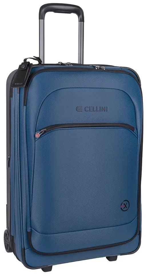 Cellini Pro X Medium Trolley Pullman with Oversized Fastline Wheels | Blue