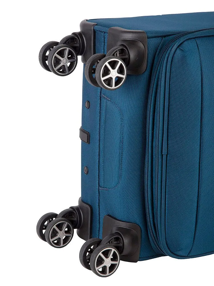 Cellini Smartcase 4 Wheel Carry On Trolley | Midnight Blue