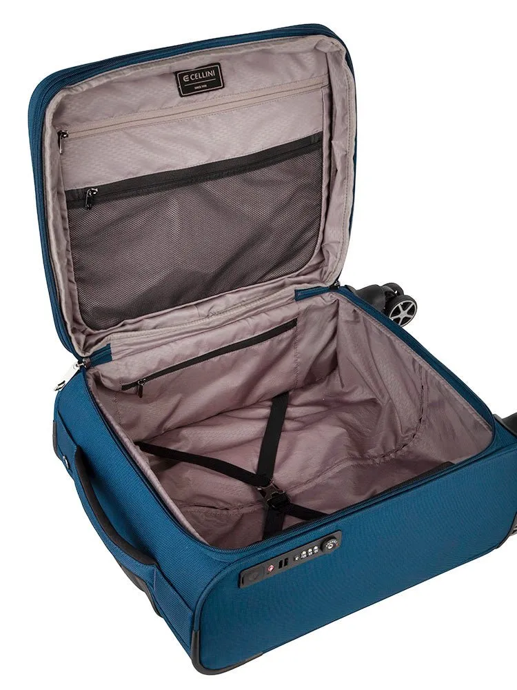 Cellini Smartcase 4 Wheel Carry On Trolley | Midnight Blue