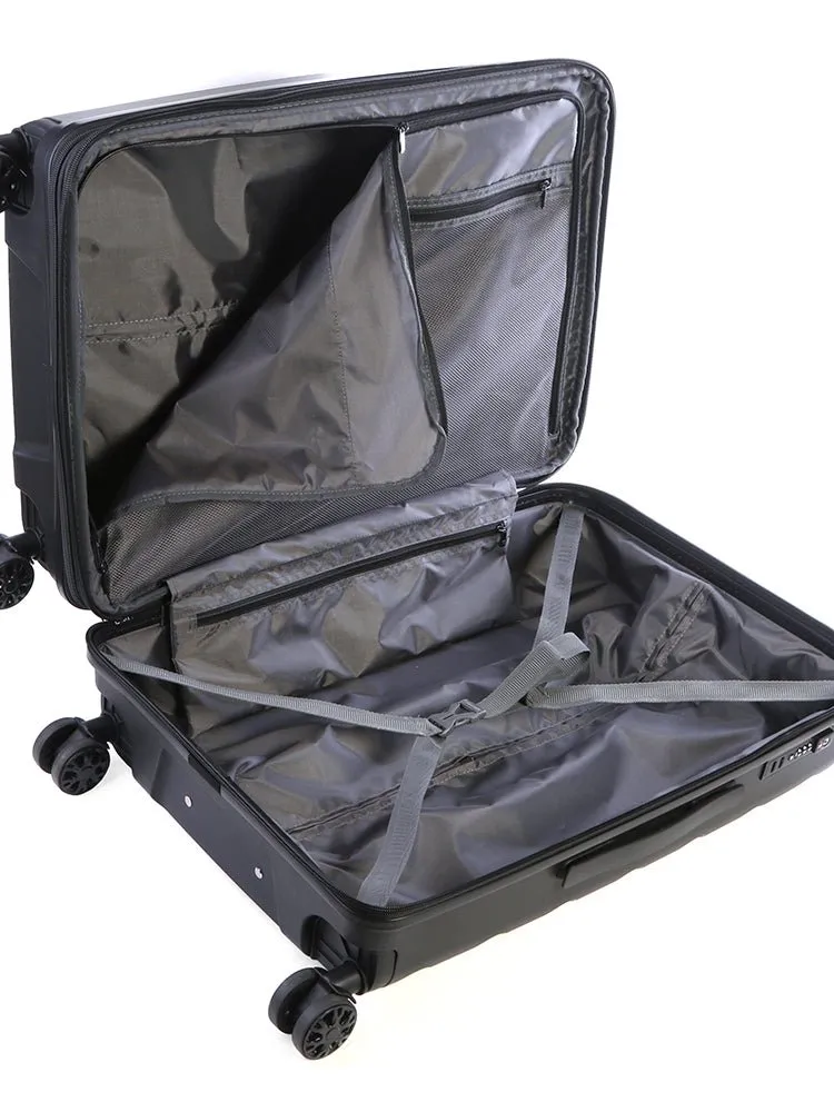 Cellini Sonic Medium 4 Wheel Trolley Case | Black