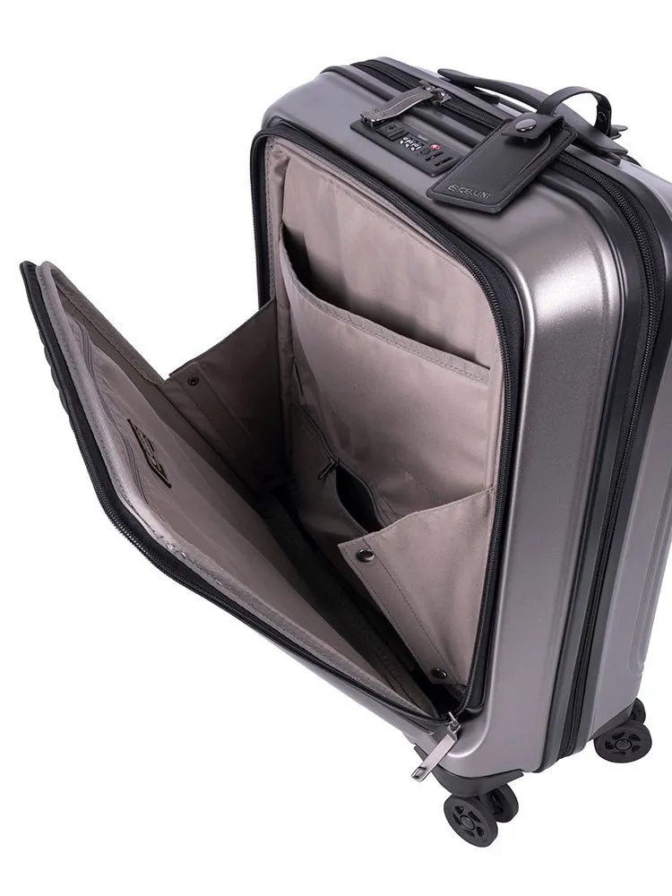 Cellini Tri Pak 4 Wheel Carry On Trolley | Champagne