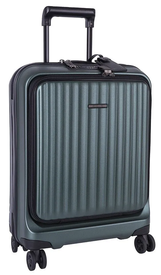 Cellini Tri Pak 4 Wheel Carry On Trolley | Green