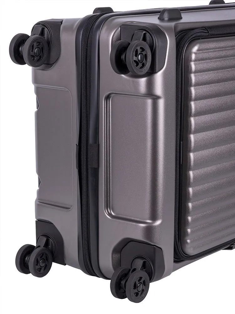 Cellini Tri Pak Large 4 Wheel Trolley Case | Champagne