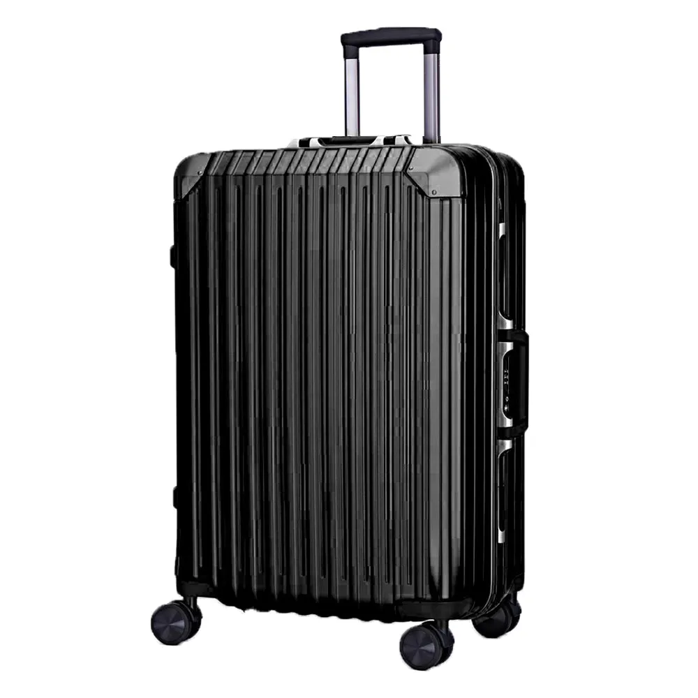 Claxton Aluminium Frame Medium Spinner Luggage 24"