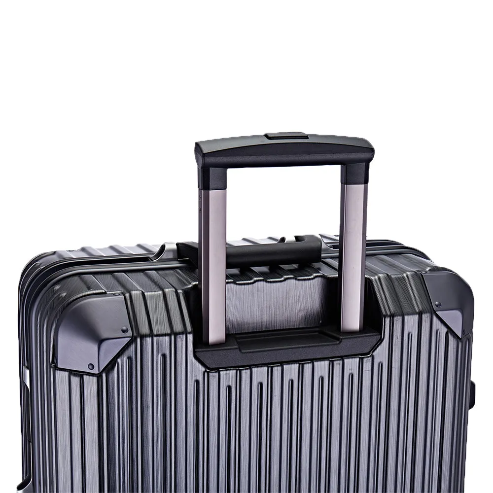 Claxton Aluminium Frame Medium Spinner Luggage 24"