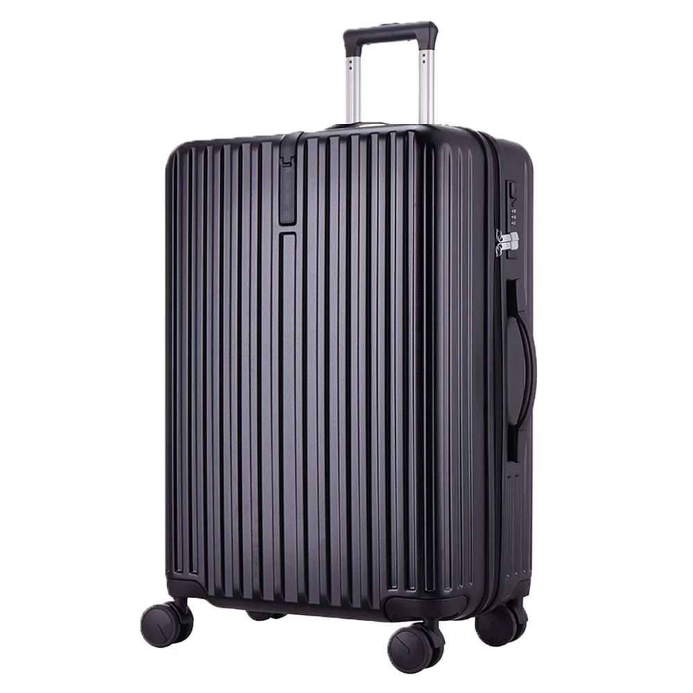 Claxton Structured Zipper Spinner Luggage with Bag Hook 28" Large