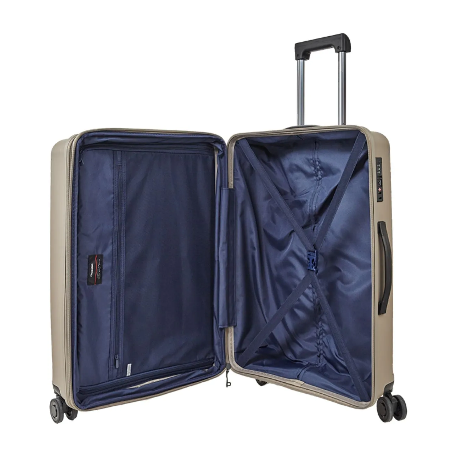 Crossing Supra Polypropylene Expandable 24" Medium Luggage Spinner