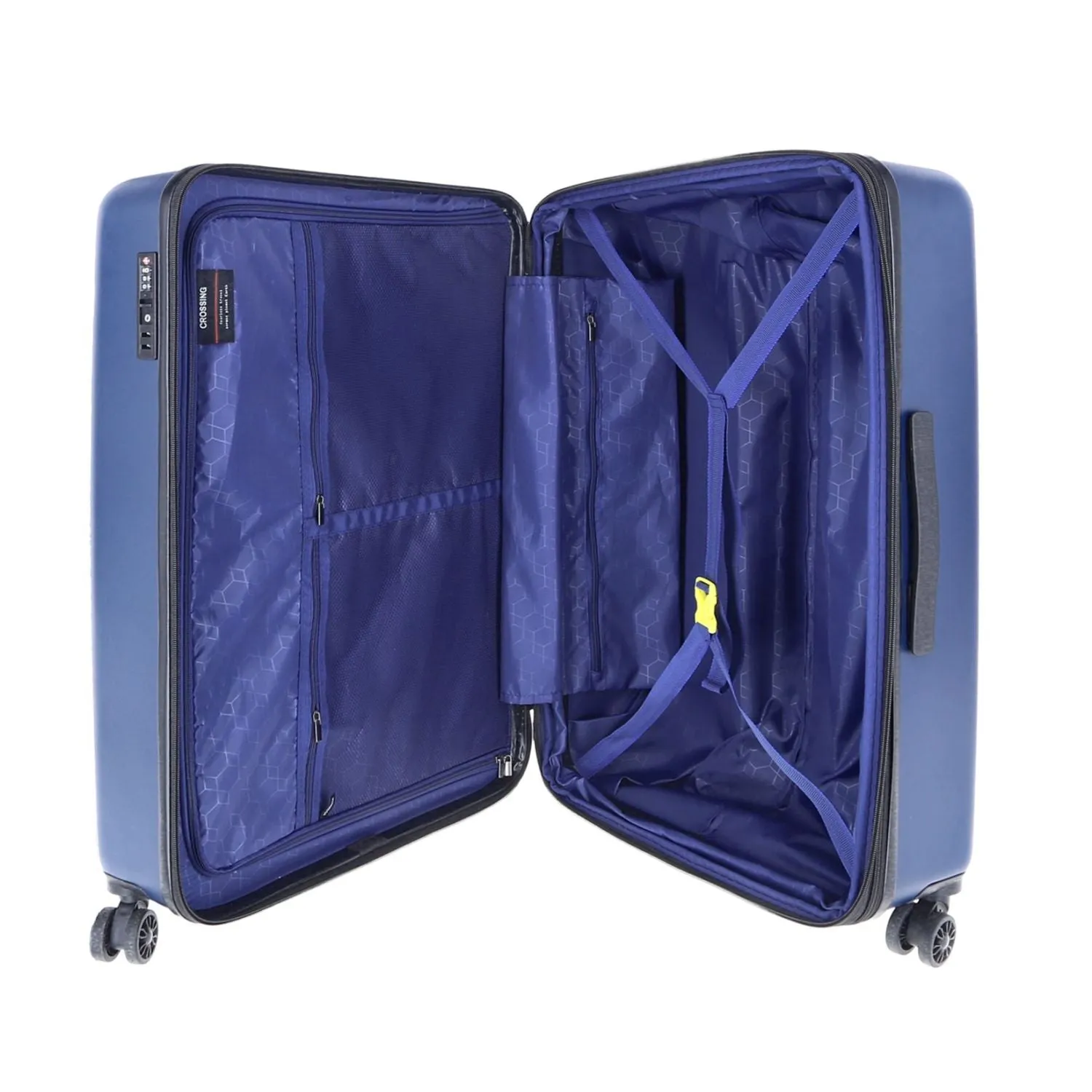 Crossing Wanderer Polycarbonate Expandable 24" Medium Luggage Spinner