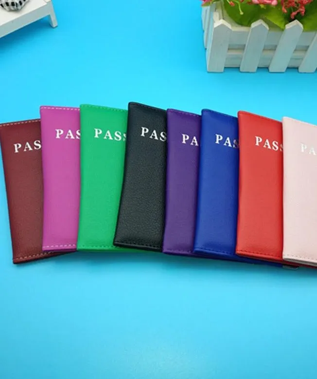 Custom PU passport holder