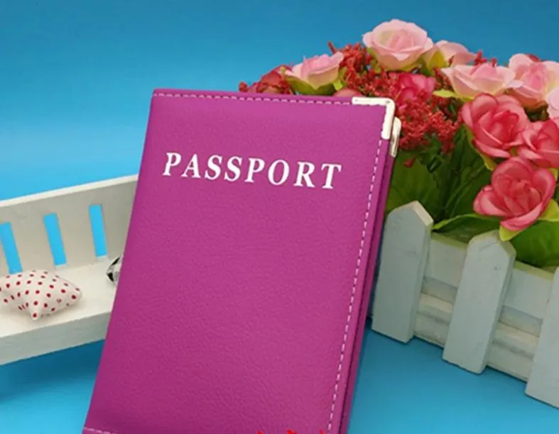 Custom PU passport holder