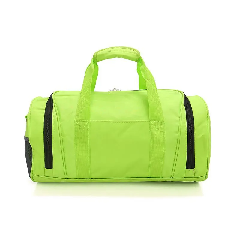 Cylinder shape fitness travel bag