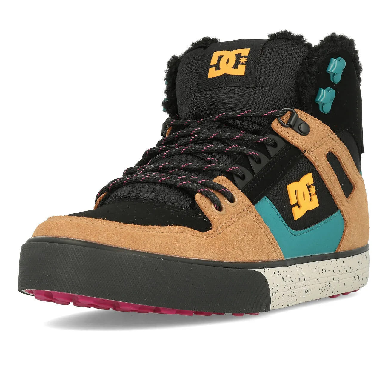 DC Pure High Top WC WNT Herren Black Brown Black