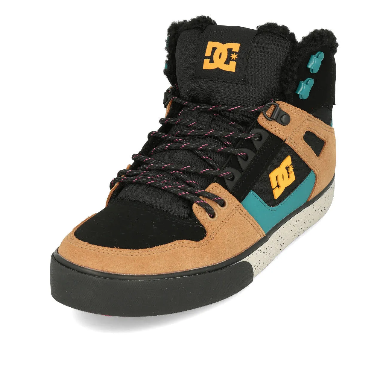 DC Pure High Top WC WNT Herren Black Brown Black