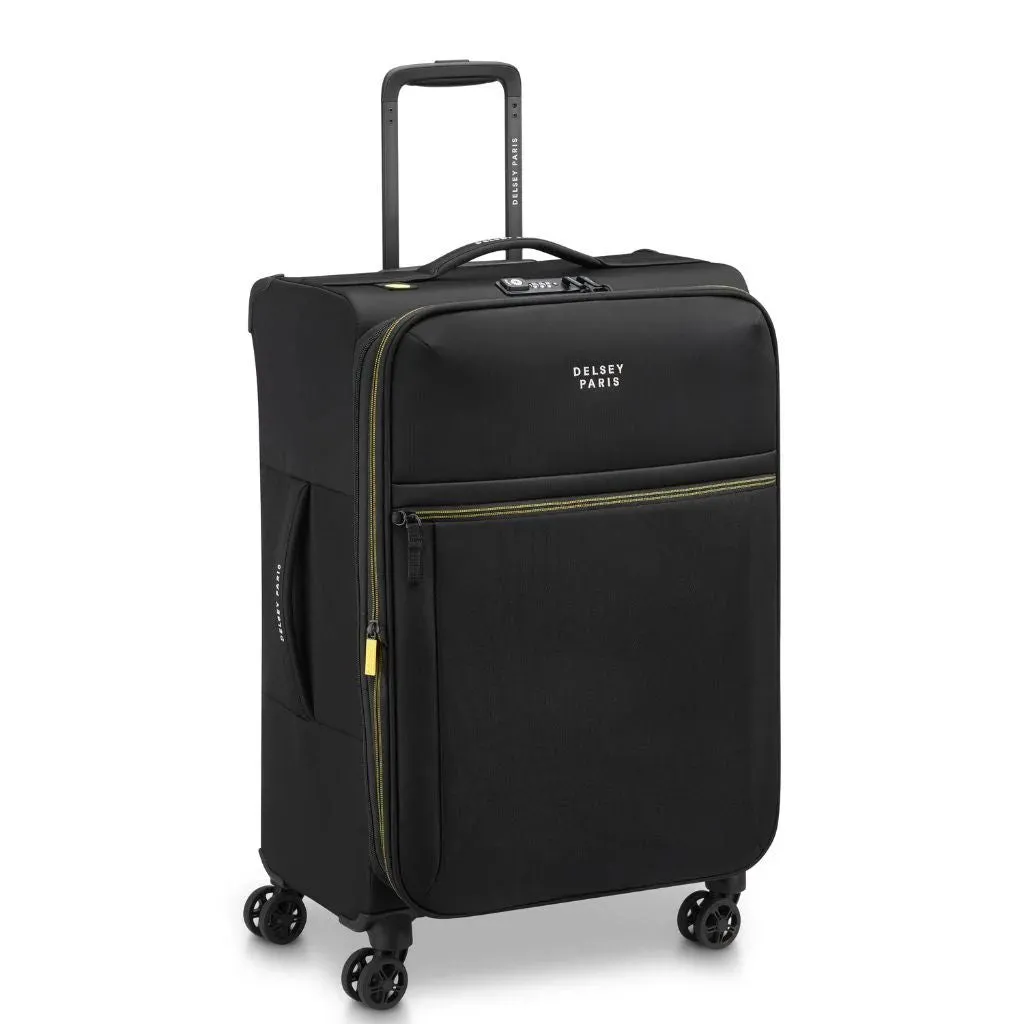 Delsey BROCHANT 3.0 Softsided Luggage Set - Black