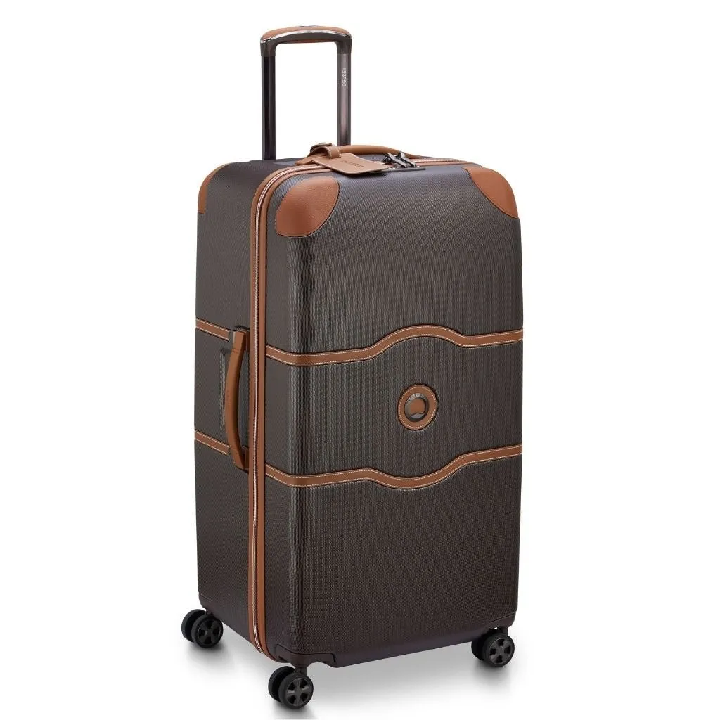 Delsey Chatelet Air 2.0 80cm Large Luggage Trunk - Chocolate