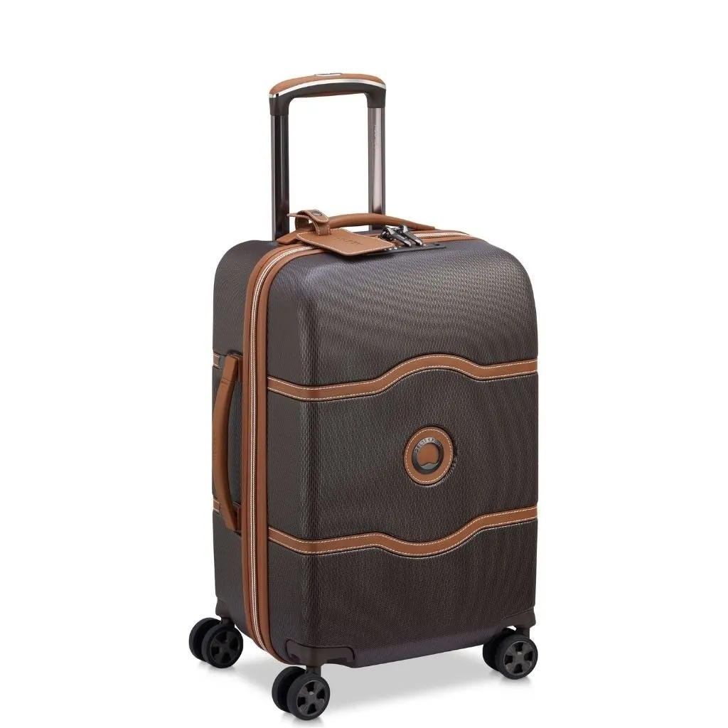 Delsey Chatelet Air 2.0 Carry On & Large Duo Hardsided Luggage - Chocolate