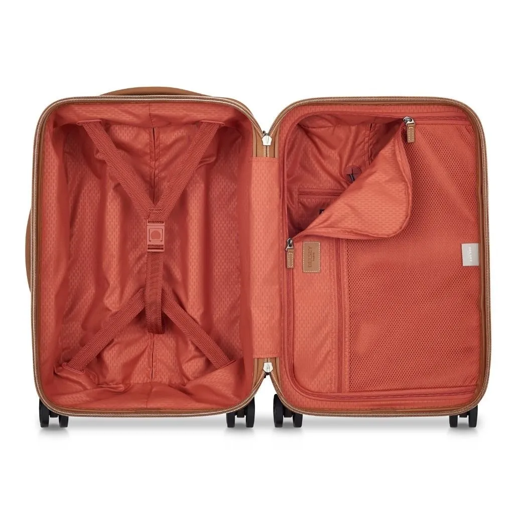 Delsey Chatelet Air 2.0 Carry On & Large Duo Hardsided Luggage - Chocolate