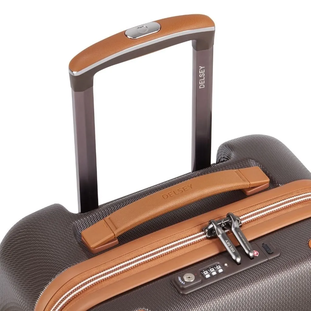 Delsey Chatelet Air 2.0 Set - 3 Piece Hardsided Luggage - Chocolate