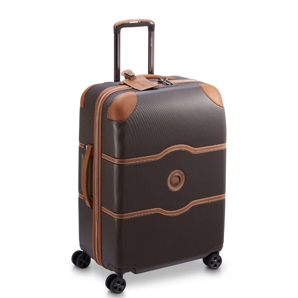 Delsey Chatelet Air 2.0 Set - 3 Piece Hardsided Luggage - Chocolate