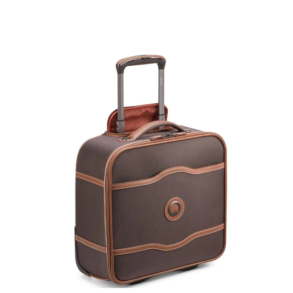 Delsey Chatelet Air 2.0 Underseat Cabin Luggage - Chocolate