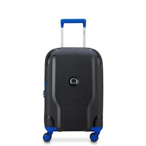 Delsey Clavel 55cm Carry On Luggage - Black/Blue