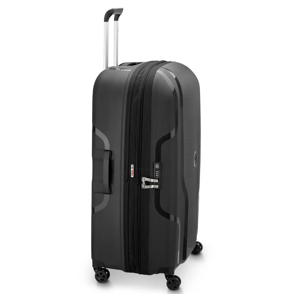 Delsey Clavel 83cm MR Large Hardsided Spinner Luggage - Black