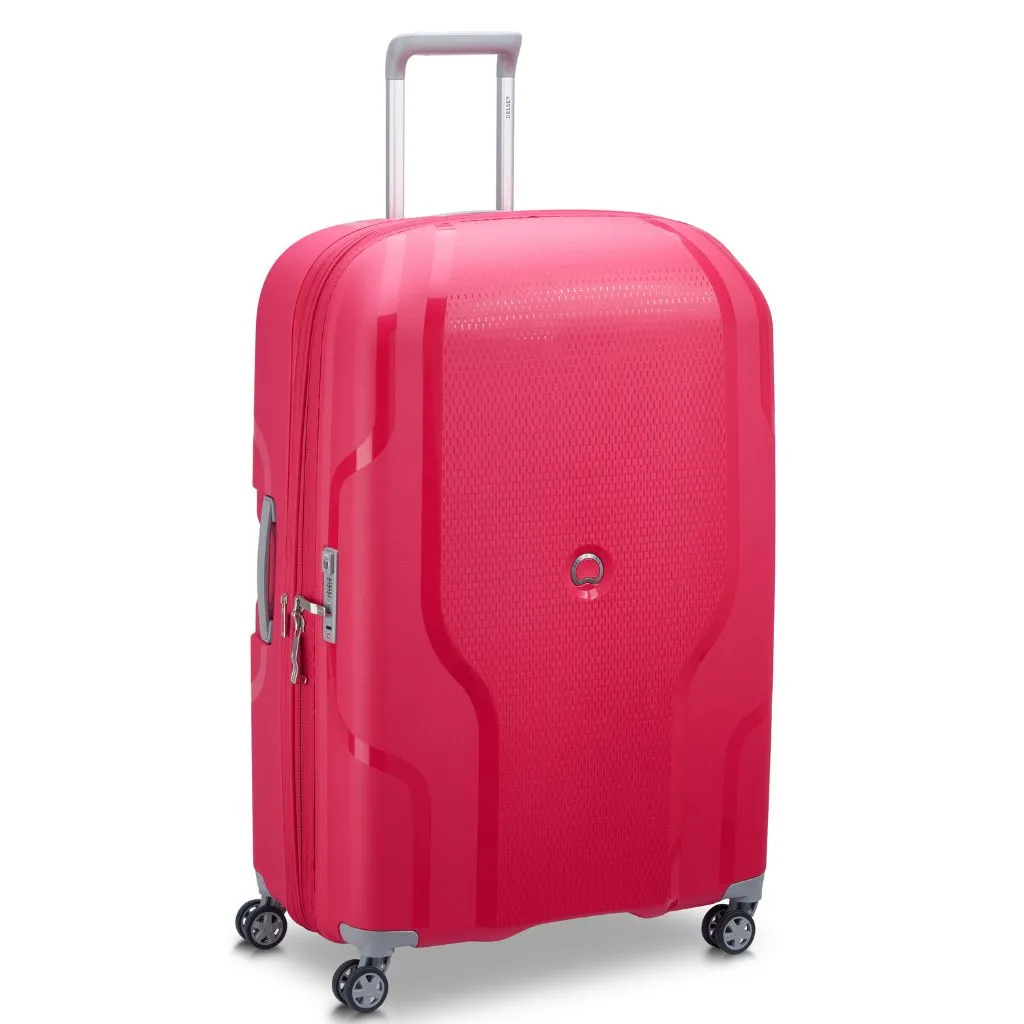 Delsey Clavel 83cm MR Large Hardsided Spinner Luggage - Magenta