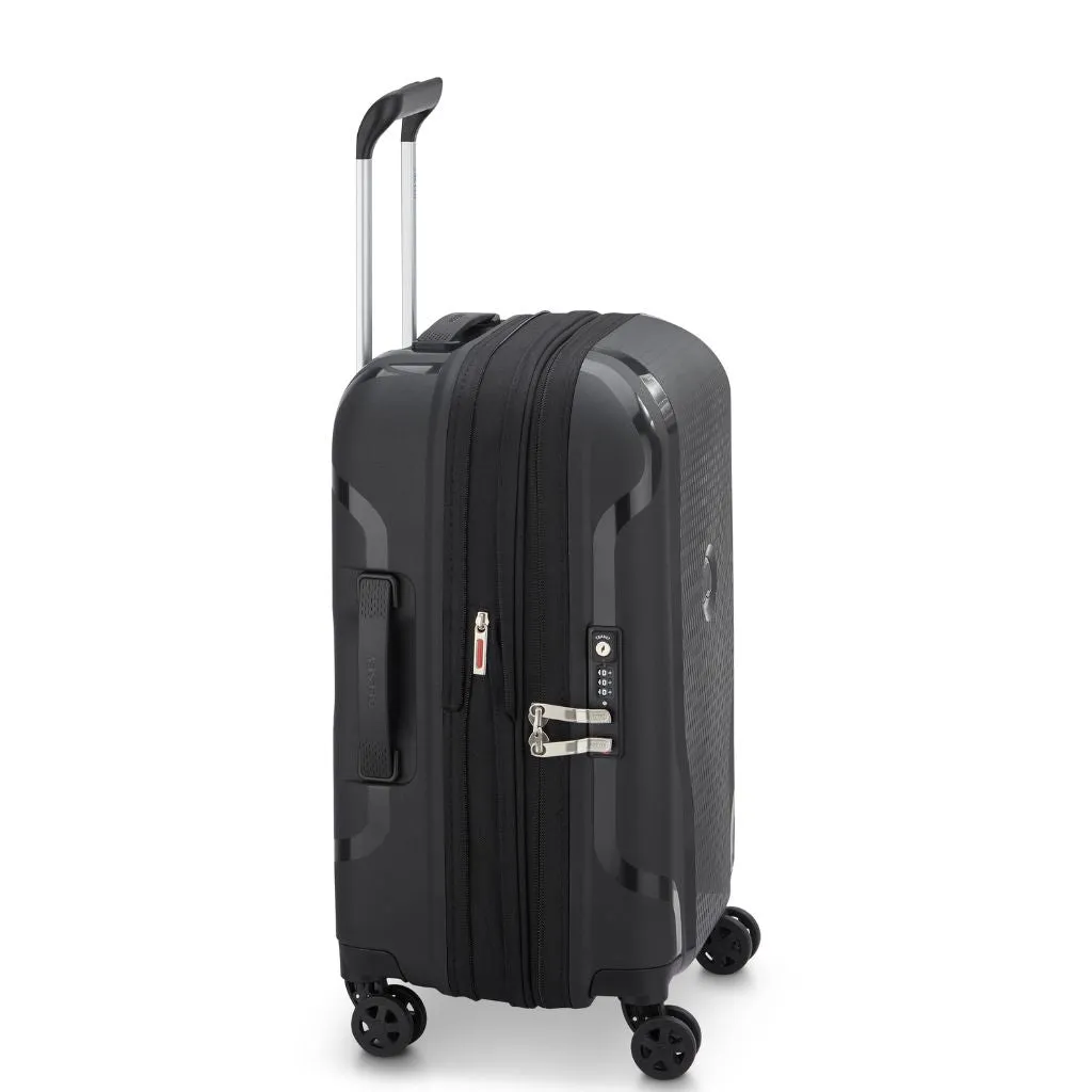 Delsey Clavel MR 55cm Carry On Luggage - Black