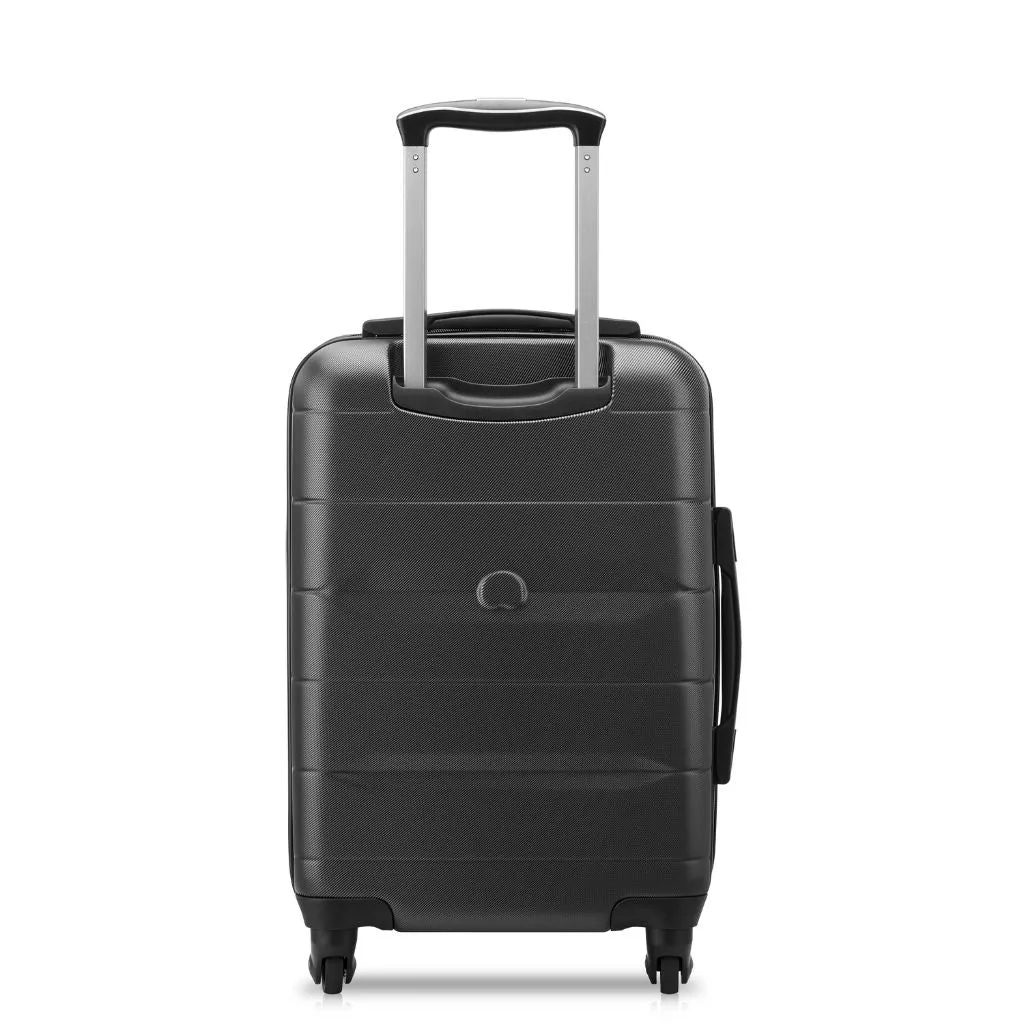 Delsey Comete 55cm Carry On Luggage - Black