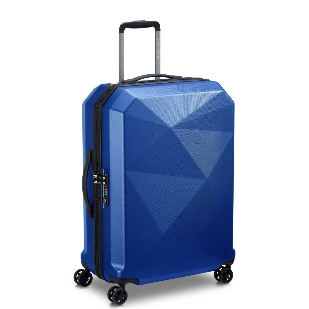 Delsey Karat 2.0 66cm Medium Luggage - Blue