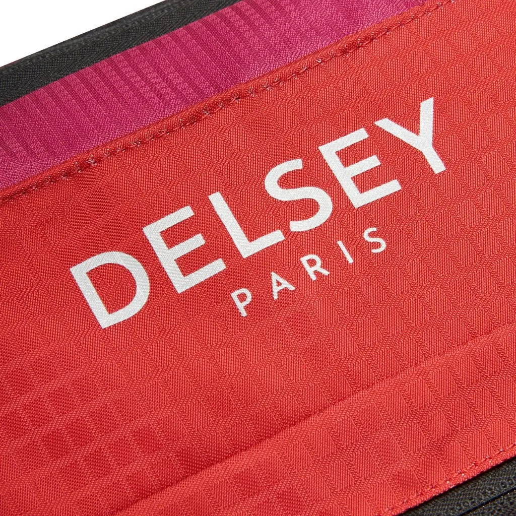 Delsey Nomade 79cm Foldable Duffle Bag Red/Pink