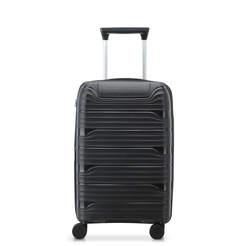 Delsey Securitech Dune Exp Cabin Hardsided Luggage - Black