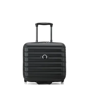 Delsey Shadow Underseat 2 - Wheel Cabin Luggage - Black