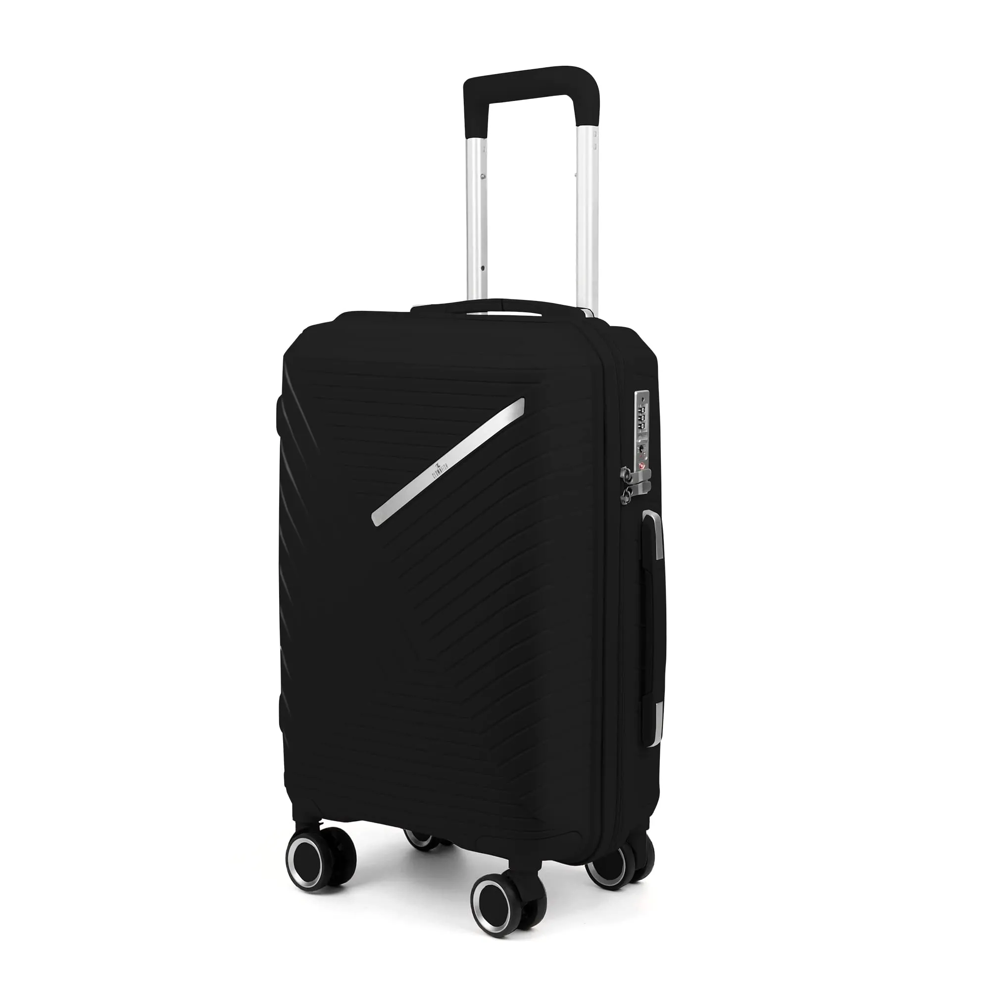 Denzel Series Set of 2 Trolley bags Black (Small, Medium)