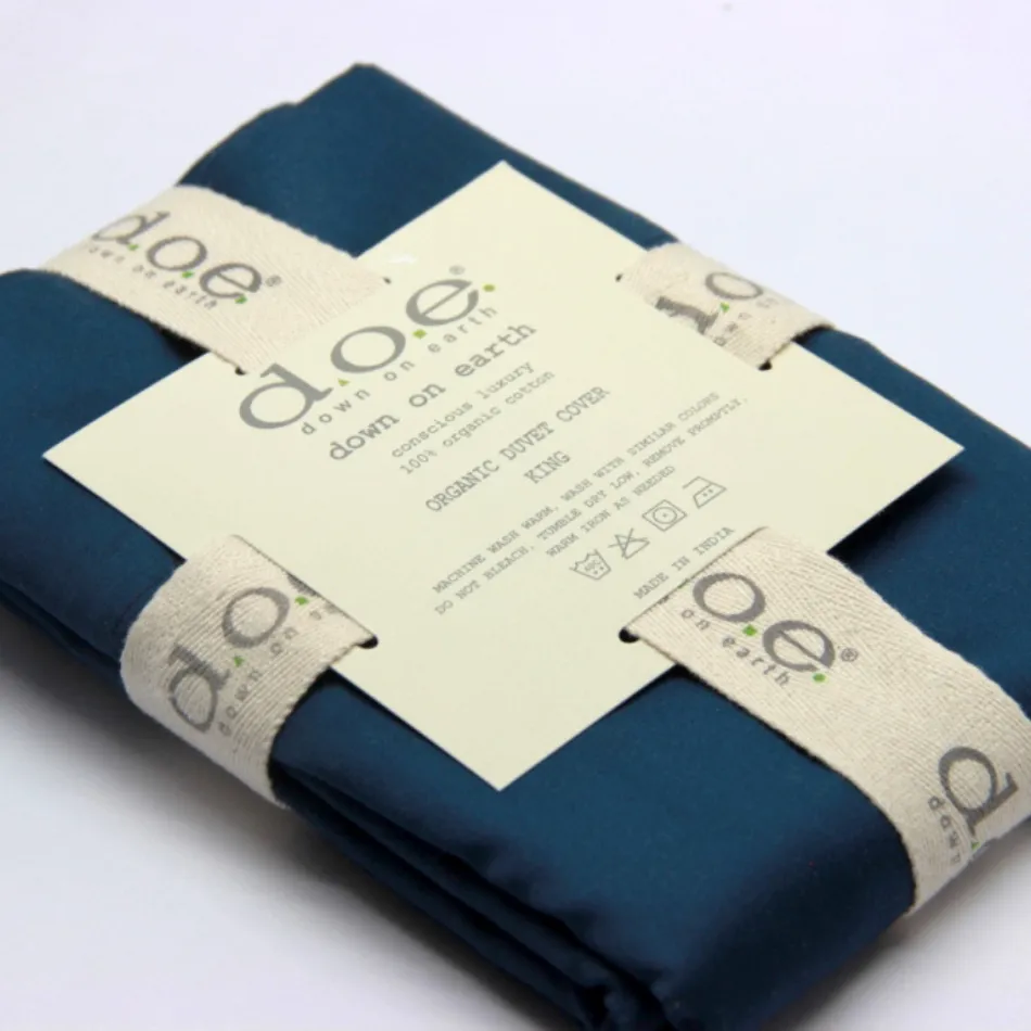 d.o.e. organic cotton sheet set