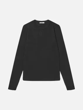 Eloise Long Sleeve Tee in Black